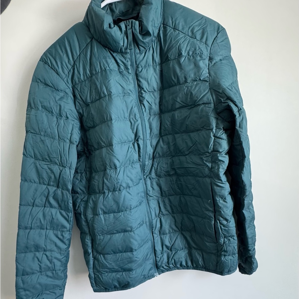 Men's Teal Uniqlo Ultra Light Down Jacket
